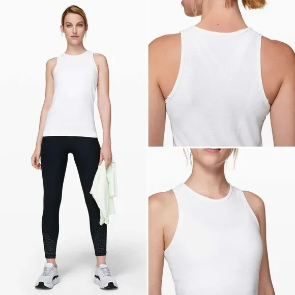 Lululemon For The Chill Of It Tank in White Size 6 - Picture 4 of 6